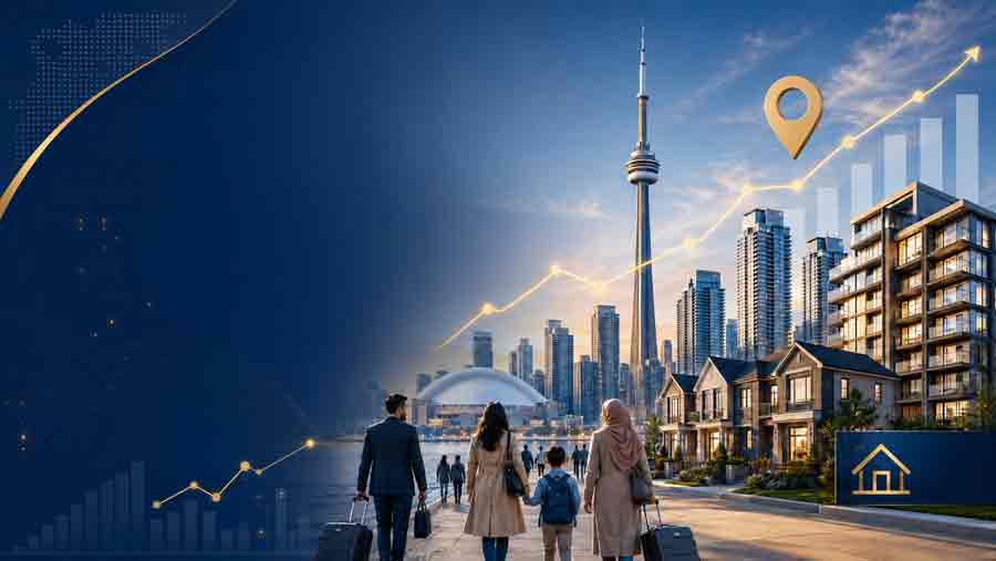 The Art of Strategic Property Buying: Navigating Toronto’s Immigrant Influx and Limited Supply with Savvy